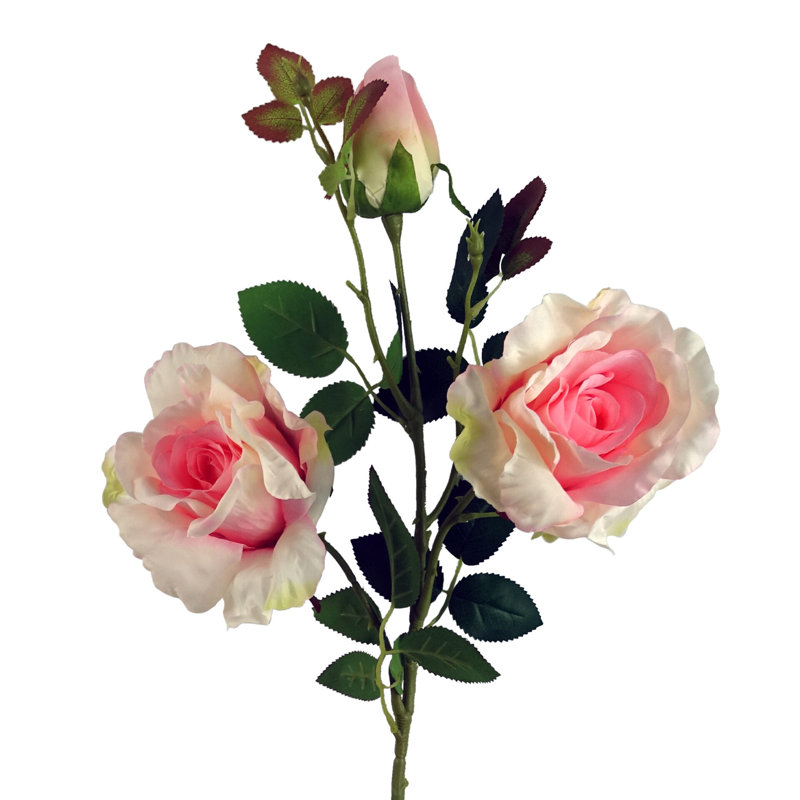 Plastic, Silk Artificial Arrangement, Pink