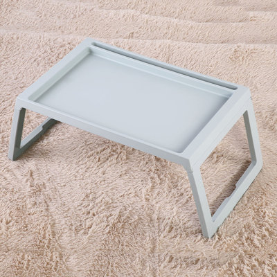 Breakfast Tray, Laptop Bed Tray Table With Foldable Legs For Sofa Couch Floor