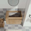 Meuble-lavabo de 30 pouces avec tablette ouverte