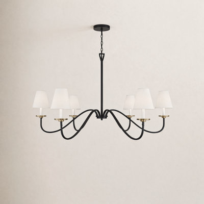 Cloverdale 6-Light Dimmable Chandelier