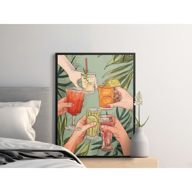 Aldiana Floater Frame Print, 32x48