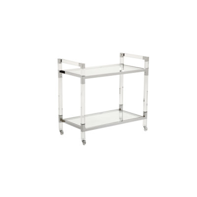 Acrylic Bar Cart