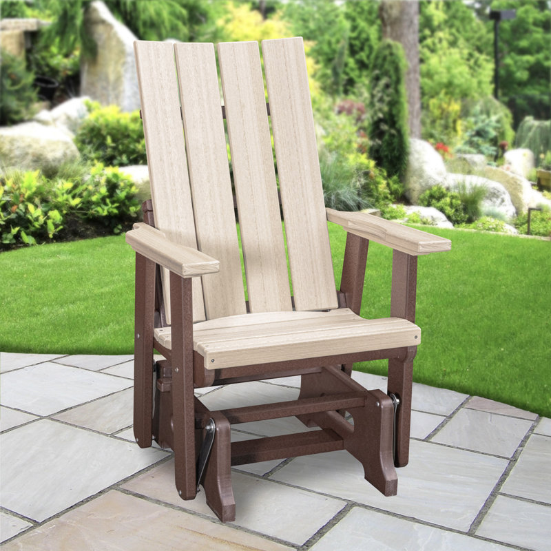 Fauteuil oscillant Brandon American Furniture Classics Model 415WWWT, Beige / brun