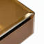 Console d'entrée moderne avec incrustation de diamant concassé et verre miroitant pour un décor glamour, idéale pour les couloirs et les salons