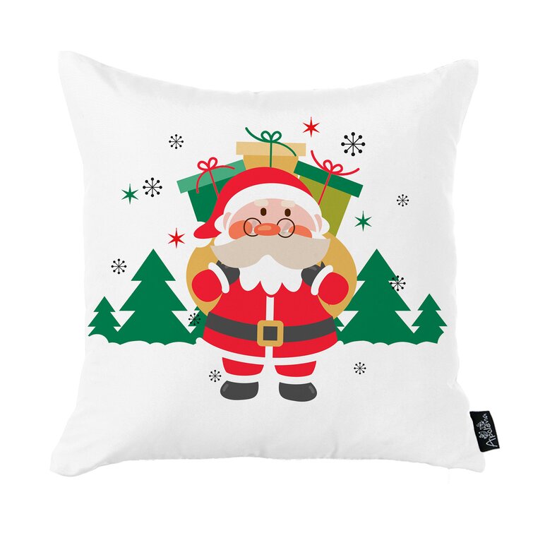 The Holiday Aisle® Christmas Pillow Covers 12X20 Set Of 4 For