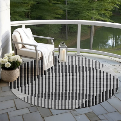 Chayden intérieur / extérieur lavable à la machine ACN1001 gris