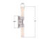 Applique murale 2 lumières Maesie-51425981