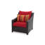 Chaise de patio avec coussins Sunbrella Fionnula-19504846