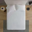 Protège-matelas matelassé en coton percale-1449215905