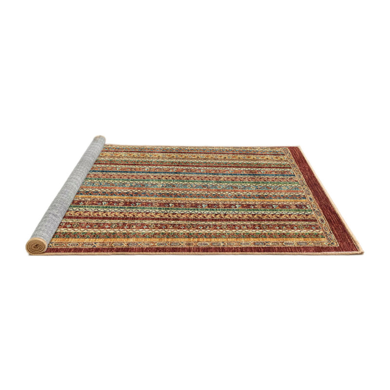 Anilya Striped Indoor Rug, Round 3'