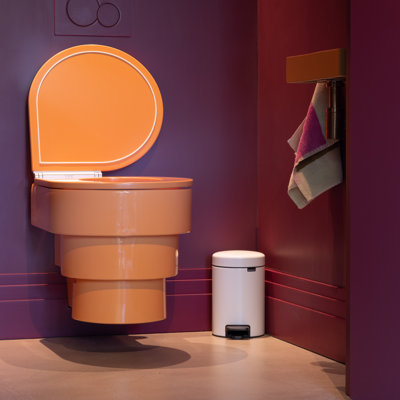Brabantia NewIcon Step On Trash Can, 0.8 Gallon (3 Litre)