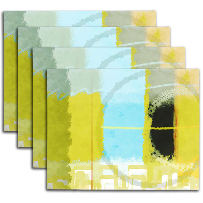 Napperon abstrait en polyester