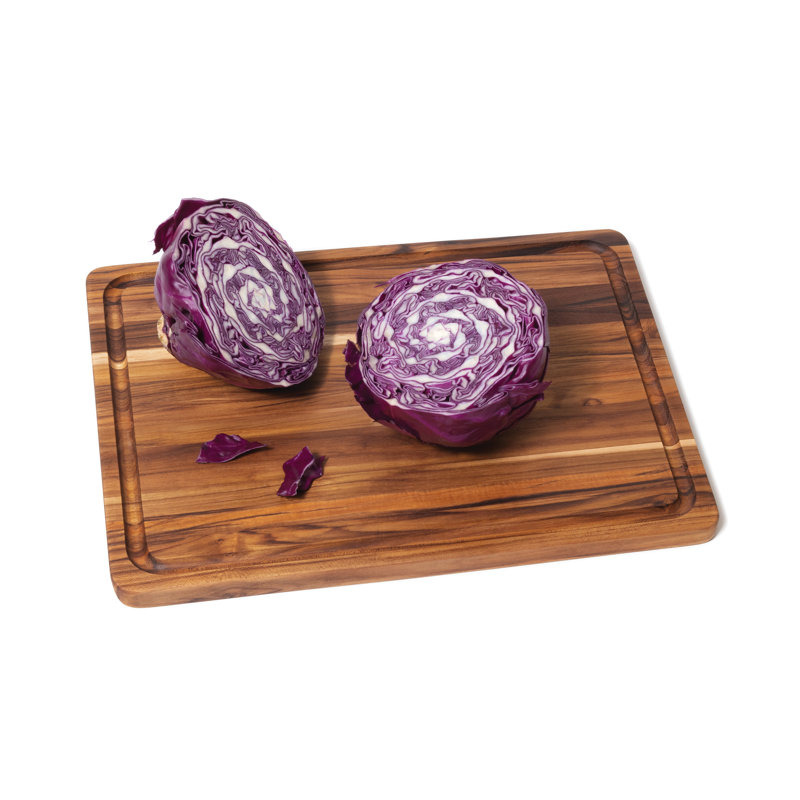 Teak Edge Grain Cutting Board, Large