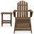 Levens Solid Wood Adirondack Chair with Table-1622074848
