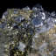 Galena on Pyrite - Mine Naica, Mexique