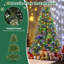 Arbre de Noël artificiel éclairé 7 pi