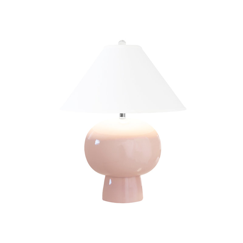 Annie Table Lamp, Blush