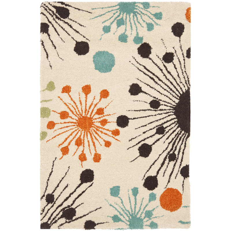 Tapis touffeté à la main Amier, Rectangle de 2 pi x 3 pi