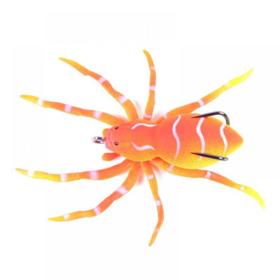 Bait Spider Realistic Freshwater Saltwater Swimming Bait Soft Phantom Spider Bait