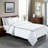 Embroidered Geometric Scroll 1200 Thread Count Certified Egyptian Cotton Duvet Cover Set-1377202501-1377202523