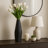 Leika Modern Asymetrical Metal Ribbed Tall Vase for Living Room Decor - Art-Inspired Flower Vases for Table Centerpiece, Bedroom Styling, and Home Decor-2095159372-2144235160-2144235162