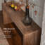 Console 63,78 pouces Rustic Farmhouse