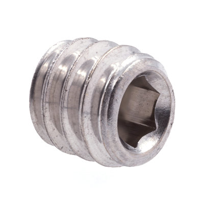 Vis à six pans creux, 1/4 po à 20 po x 1/4 po, acier inoxydable de qualité 18-8 (paquet de 10)
