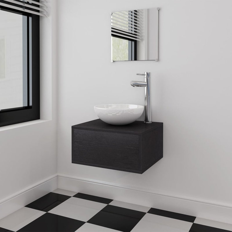 Antwan Bathroom Suite, Black
