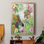 Jungle Royale II, reproduction encadrée de qualité supérieure - prête à être accrochée-88280090-88280089