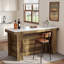 150.01 cm Home Bar Cabinet