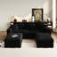  Canapé modulaire surdimensionné en U avec 2 repose-pieds-731508956-732669852-732669849