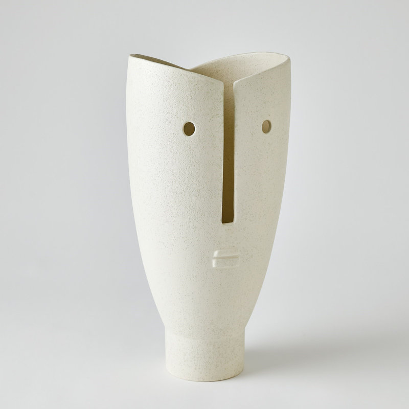 Vase de table en céramique Leonard
