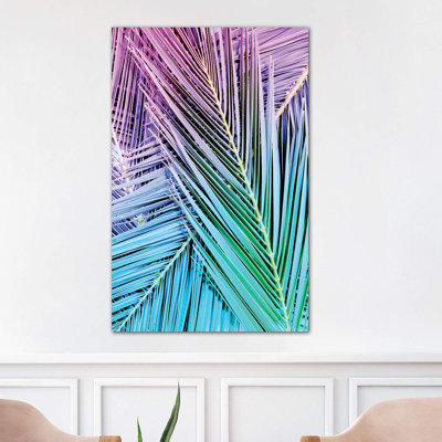 Rainbow Posey by Honeymoon Hotel - Wrapped Canvas Print