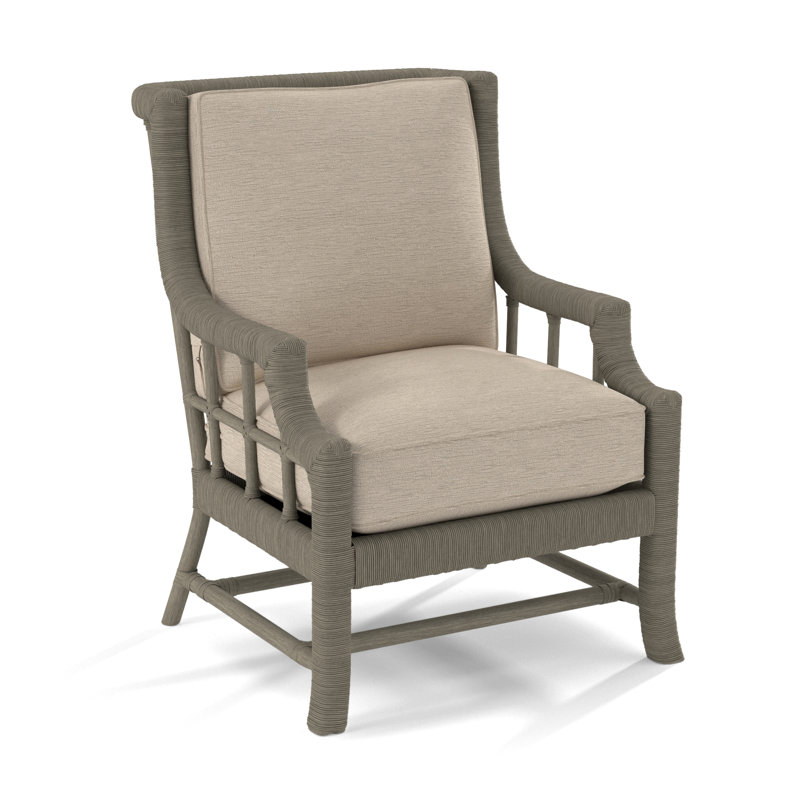 Lafayette Armchair, Stone Hearth, Stone Crypton Performance; 0884-83
