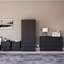 Tanino 4 Piece Bedroom Set (2 Drawer Large Bedside Chest X2, 6 Drawer Chest, 2 Door 2 Drawer Wardrobe)-1410178641