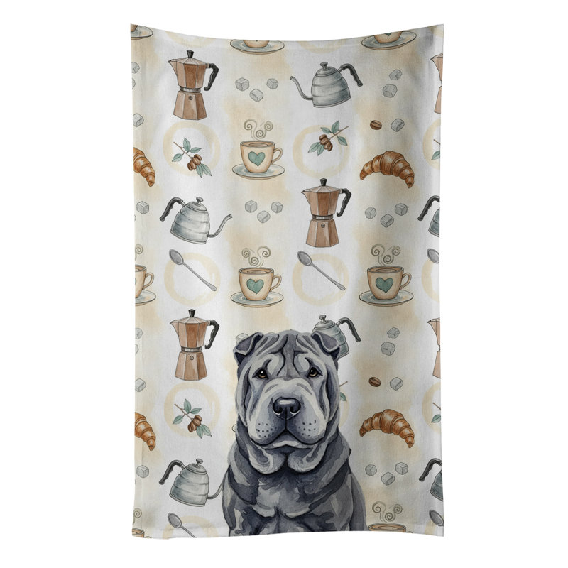 Torchon noir Shar Pei, Shar Pei noir