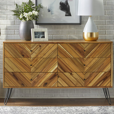 Commode double 6 tiroirs Adal
