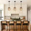 1-Light Farmhouse Dining Room Single Cylinder Pendant