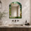 Metal Arch Mirror