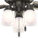 44" Donegan 5 - Blade Standard Ceiling Fan with Pull Chain and Light Kit Included
