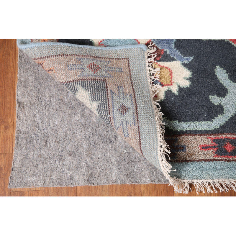 Tapis bleu clair Oushak 9x12