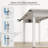 Dejanai Adjustable Metal Base Standing Desk with Power Outlet-394387688-394387687
