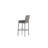Lelea Metal Outdoor 75cm Bar Stool with Cushion