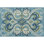 Adelaide Hand Hooked Aqua/Green/Ivory Wool Rug
