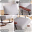 Chaise berçante moderne avec structure en métal, chaise à structure grise For Living, tissu, confort de pièce-107780682