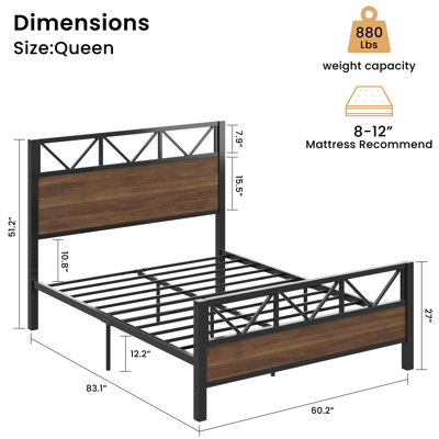 Wykeisha Platform Bed
