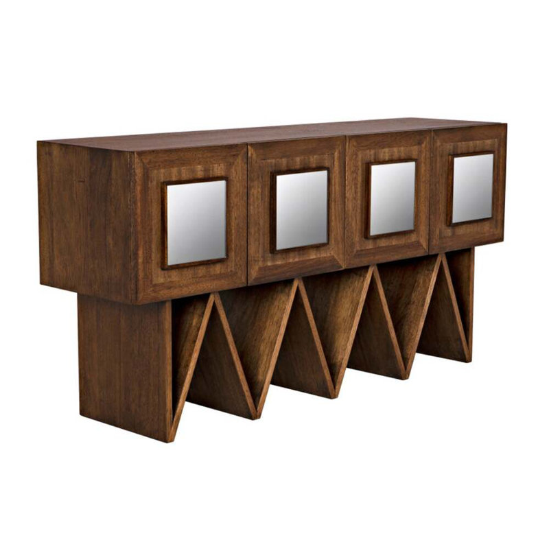 Jean-Michel 60'' W Solid Wood Sideboard