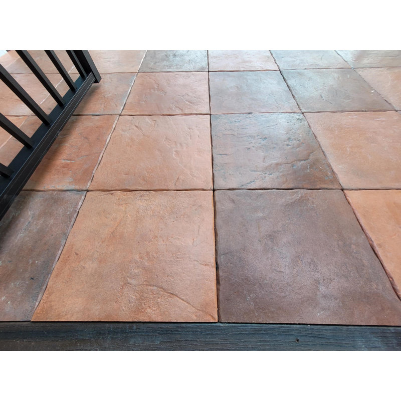 Elevate 16'' L x 16'' W Tile - Adobe