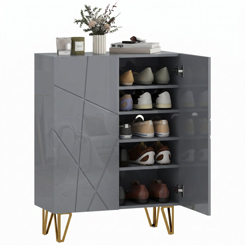 20 Pair Shoe Storage Cabinet