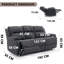 Atreu 3 Seater Reclining Sofa